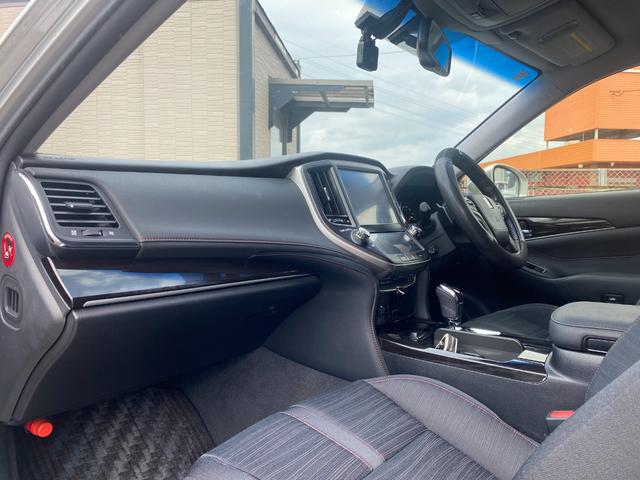 クラウン アスリートS-T 禁煙車 TV バックカメラ Bluetooth 前後ドラレコ コーナーセンサー スマートキー2個 ローダウン 純正アルミ有り(25枚目)