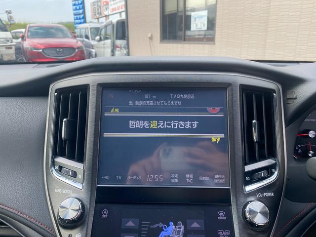 クラウン アスリートS-T 禁煙車 TV バックカメラ Bluetooth 前後ドラレコ コーナーセンサー スマートキー2個 ローダウン 純正アルミ有り(36枚目)