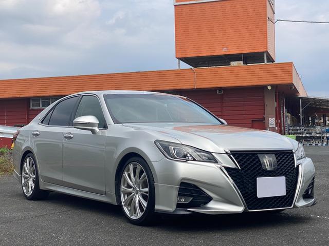 クラウン アスリートS-T 禁煙車 TV バックカメラ Bluetooth 前後ドラレコ コーナーセンサー スマートキー2個 ローダウン 純正アルミ有り(41枚目)