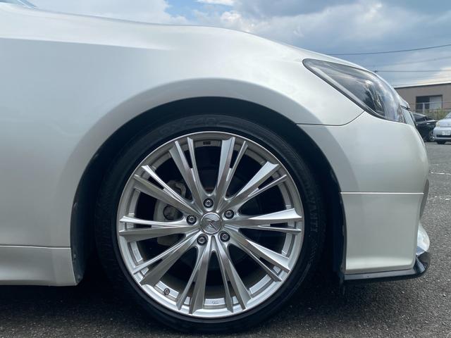 クラウン アスリートS-T 禁煙車 TV バックカメラ Bluetooth 前後ドラレコ コーナーセンサー スマートキー2個 ローダウン 純正アルミ有り(43枚目)