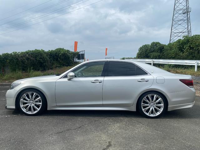 クラウン アスリートS-T 禁煙車 TV バックカメラ Bluetooth 前後ドラレコ コーナーセンサー スマートキー2個 ローダウン 純正アルミ有り(48枚目)