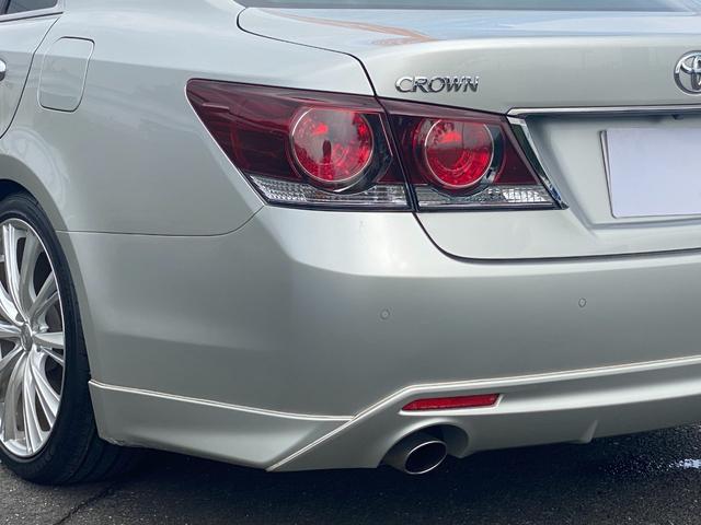 クラウン アスリートS-T 禁煙車 TV バックカメラ Bluetooth 前後ドラレコ コーナーセンサー スマートキー2個 ローダウン 純正アルミ有り(55枚目)