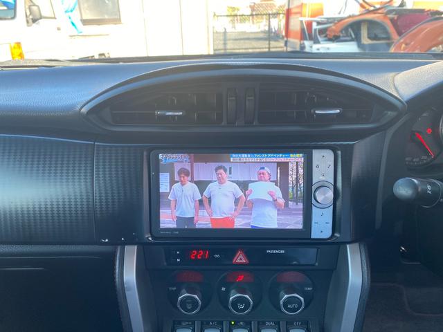 ８６ ＧＴリミテッド　禁煙車　ナビ　ＴＶ　ＤＶＤ　Ｂｌｕｅｔｏｏｔｈ　バックカメラ　スマートキー２個　プッシュスタート　トヨタメンテ歴（20枚目）