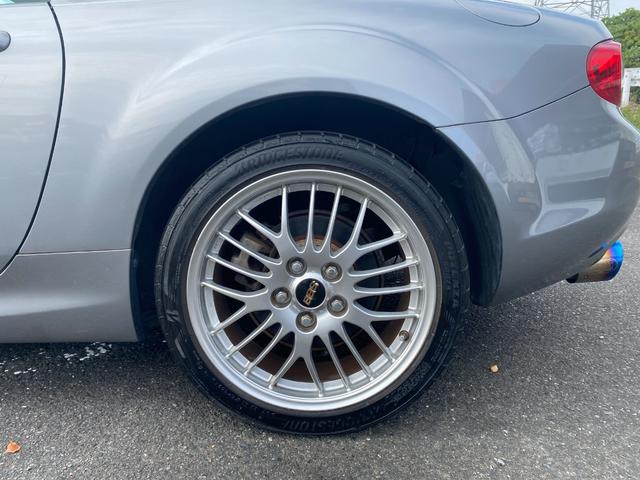 ロードスター ＶＳ　ＲＨＴ　ＢＢＳ１７インチアルミ　レカロシート　パドルシフト　シートヒーター　ＥＴＣ　柿本マフラー改（40枚目）