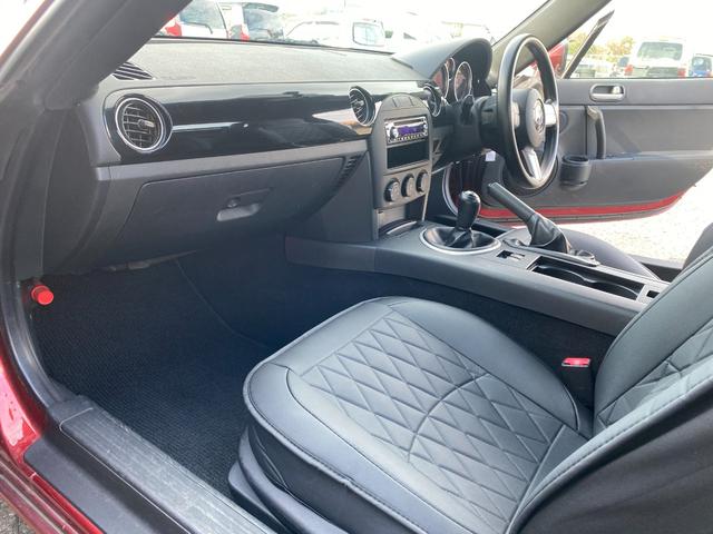 ロードスター ロードスターＲＨＴ　５ＭＴ　電動ルーフ動作確認済　カッパーレッド　キーレス　純正アルミ　ＥＴＣ（16枚目）