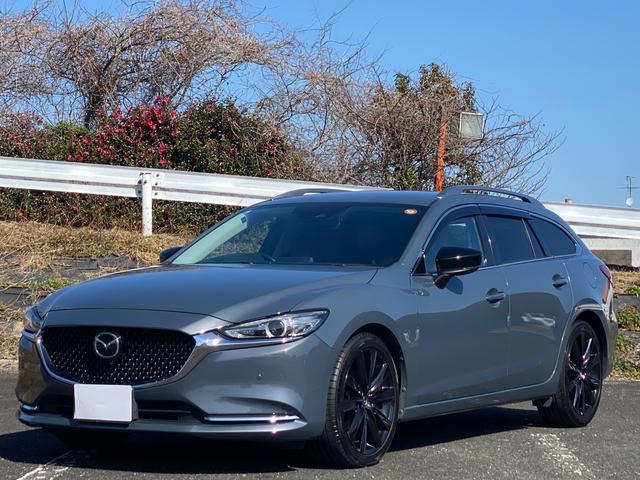 MAZDA6ワゴン XD ブラックトーンエディション 1オーナー禁煙車 マツダ整備履歴 360度モニター コーナーセンサー スマートキー2個 純正ドラレコ ETC(42枚目)