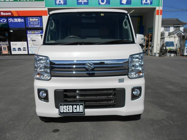 エブリイワゴン ＰＺターボスペシャル　デュアルカメラブレーキサポート／走行３１２６０キロ／ＳＤナビ・フルセグＴＶ／バックカメラ／ＥＴＣ／プッシュスタート／両側電動スライドドア／ＨＩＤライト／純正アルミ／オートステップ／禁煙車（2枚目）