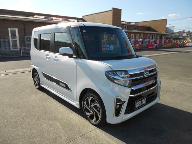 タント カスタムRSスタイルセレクション ターボ車/スマートアシストIII/SDナビ・フルセグTV/バックカメラ/ETC/プッシュスタート/両側電動スライドドア/LEDライト/シートヒーター/純正アルミ/禁煙車(3枚目)