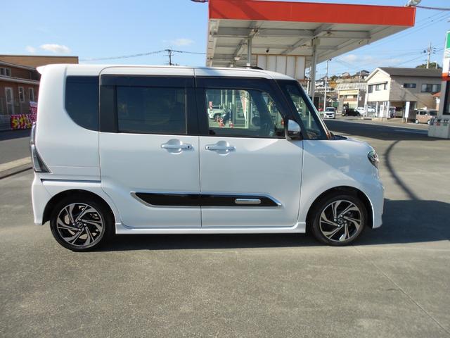 タント カスタムRSスタイルセレクション ターボ車/スマートアシストIII/SDナビ・フルセグTV/バックカメラ/ETC/プッシュスタート/両側電動スライドドア/LEDライト/シートヒーター/純正アルミ/禁煙車(4枚目)