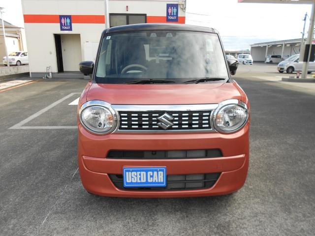 ワゴンＲスマイル ハイブリッドＳ　デュアルカメラブレーキサポート／走行３３３０キロ／純正９インチナビ・フルセグＴＶ／全方位モニター／プッシュスタート／両側電動スライドドア／ＬＥＤライト／シートヒーター／ヘッドアップディスプレイ／禁煙車（2枚目）