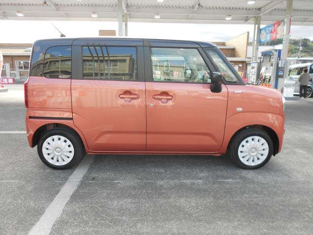 ワゴンＲスマイル ハイブリッドＳ　デュアルカメラブレーキサポート／走行３３３０キロ／純正９インチナビ・フルセグＴＶ／全方位モニター／プッシュスタート／両側電動スライドドア／ＬＥＤライト／シートヒーター／ヘッドアップディスプレイ／禁煙車（4枚目）