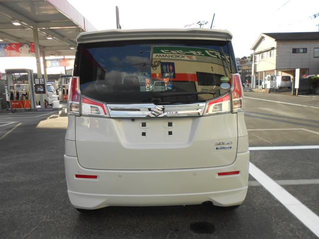 ソリオ ハイブリッドMZ デュアルカメラブレーキサポート/純正8インチフルセグナビ/全方位モニター/ETC/ドライブレコーダー/クルーズコントロール/プッシュスタート/両側電動スライドドア/HIDライト/純正アルミ/禁煙車(6枚目)