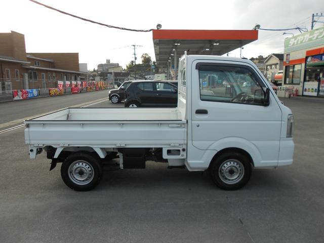 キャリイトラック KCエアコン・パワステ農繁仕様 4WD車/5速MT/デフロック/ゲートプロテクター/禁煙車(4枚目)