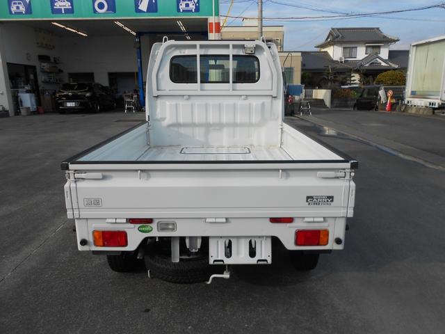 キャリイトラック KCエアコン・パワステ農繁仕様 4WD車/5速MT/デフロック/ゲートプロテクター/禁煙車(6枚目)
