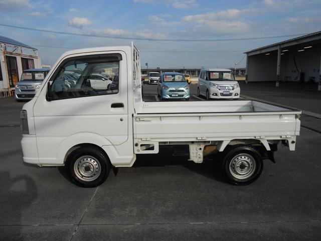 キャリイトラック KCエアコン・パワステ農繁仕様 4WD車/5速MT/デフロック/ゲートプロテクター/禁煙車(8枚目)