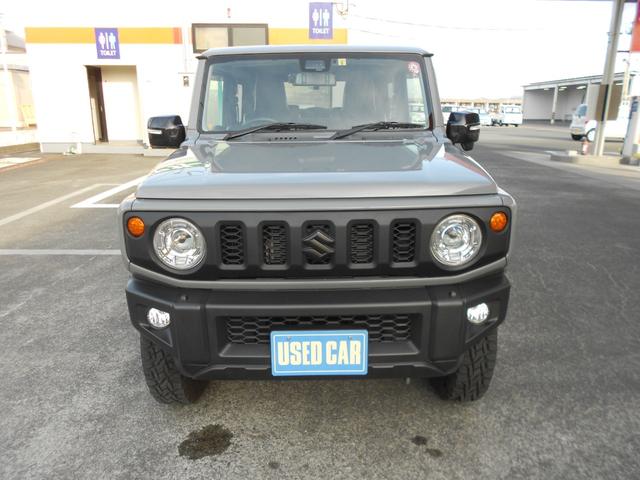 ジムニー XC デュアルカメラブレーキサポート/ケンウッド8インチフルセグナビ/Bモニター/ETC/前後ドラレコ/クルコン/プッシュスタート/前席革調シートカバー/LEDライト/シートヒーター/純正アルミ/禁煙車(2枚目)