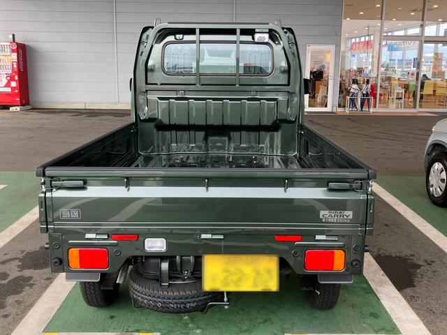 キャリイトラック ＫＣエアコン・パワステ農繁　７型　サポカー　デュアルカメラブレーキサポート│１２インチラジアルタイヤ│マニュアルエアコン│ウレタンステアリングホイール（10枚目）