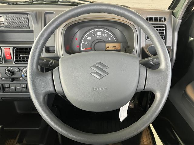 キャリイトラック ＫＣエアコン・パワステ農繁　７型　サポカー　デュアルカメラブレーキサポート│１２インチラジアルタイヤ│マニュアルエアコン│ウレタンステアリングホイール（33枚目）