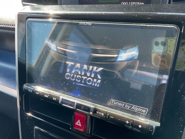 タンク カスタムＧ－Ｔ　アルパイン９型ナビ　全方位カメラ　両側電動スライドドア　ＥＴＣ　　ドラレコ　地デジ（15枚目）