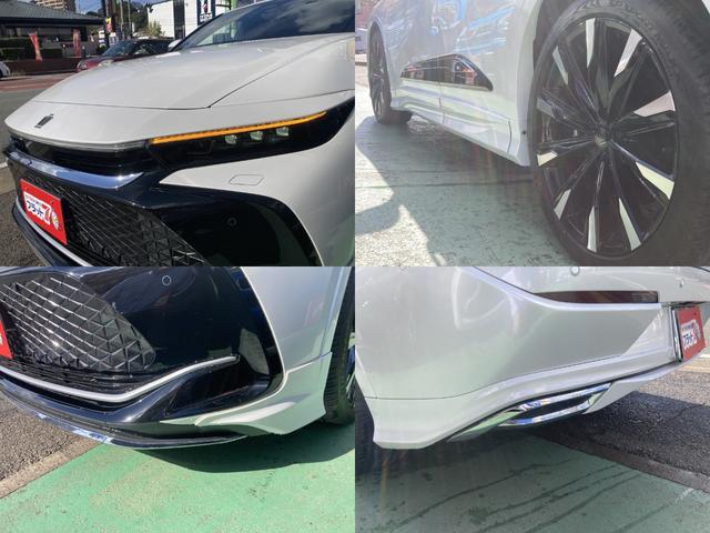 クラウンクロスオーバー RSアドバンスド モデリスタエアロ リヤフィルム MOP 電動ムーンルーフ ドラサポPKG2 リヤサポPKG 12.3HD パノラマビューM(2枚目)