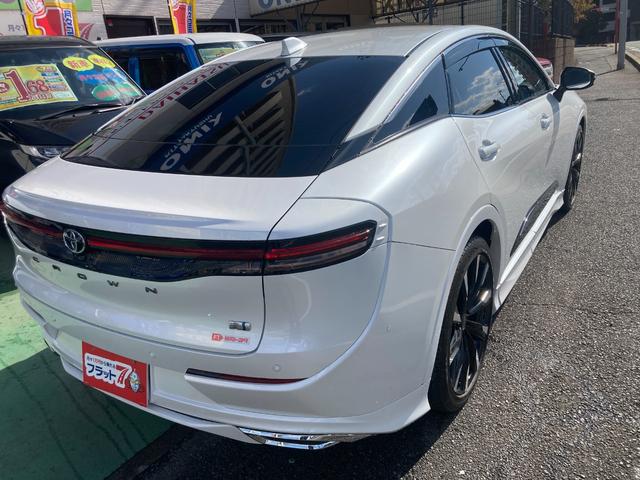 クラウンクロスオーバー RSアドバンスド モデリスタエアロ リヤフィルム MOP 電動ムーンルーフ ドラサポPKG2 リヤサポPKG 12.3HD パノラマビューM(8枚目)