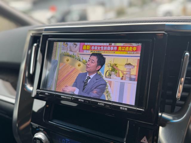 アルファード ２．５Ｓ　８人乗り　両側電動スライドドア　純正ナビ　ＴＶ　バックカメラ　後席モニター　クルーズコントロール　クリアランスソナー（15枚目）