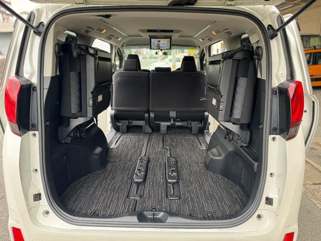 アルファード ２．５Ｓ　８人乗り　両側電動スライドドア　純正ナビ　ＴＶ　バックカメラ　後席モニター　クルーズコントロール　クリアランスソナー（32枚目）