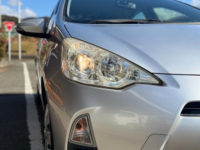 アクア L ユーザー買取車 純正ナビ TV Bluetooth キーレス(7枚目)