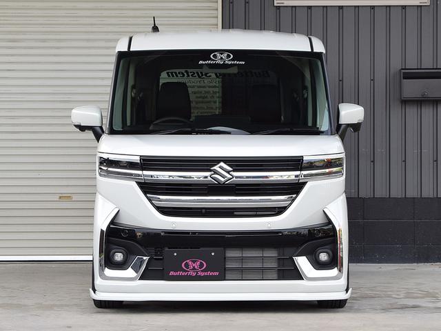 スペーシアカスタム 　バタフライシステムエアロパーツ・ファイナルコネクション新品車高調・ＷＯＲＫ　エモーション１６インチ新品アルミホイール・新品ルッチーニタイヤ（10枚目）
