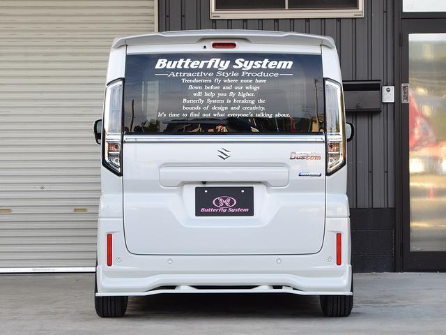 スペーシアカスタム 　バタフライシステムエアロパーツ・ファイナルコネクション新品車高調・ＷＯＲＫ　エモーション１６インチ新品アルミホイール・新品ルッチーニタイヤ（17枚目）