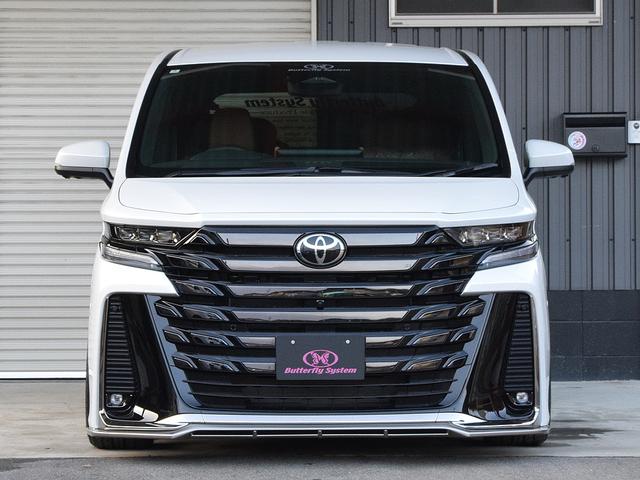 ヴェルファイア Ｚ　プレミア　バタフライシステムエアロパーツ　ＷＯＲＫ２１インチホイール　ＮＩＴＴＯ２１インチタイヤ　アクシスパーフェクトダンパー車高調　ＦＲキャンバーボルト　純正部品　ディーラー保証（4枚目）