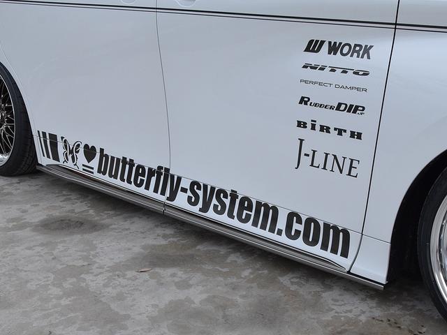 ヴェルファイア Ｚ　プレミア　バタフライシステムエアロパーツ　ＷＯＲＫ２１インチホイール　ＮＩＴＴＯ２１インチタイヤ　アクシスパーフェクトダンパー車高調　ＦＲキャンバーボルト　純正部品　ディーラー保証（9枚目）