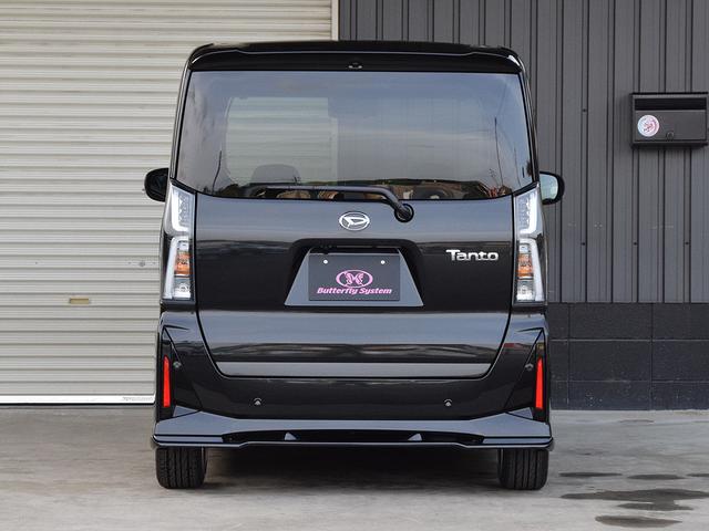 タント カスタムＲＳ　新品バタフライシステムエアロパーツ　新品ＷＯＲＫ１７インチホイール　新品ＬＵＣＣＩＮＩ１７インチタイヤ　新品ブリッツ車高調　純正９インチディスプレィオーディオ　両側電動スライドドア　純正部品有り（7枚目）