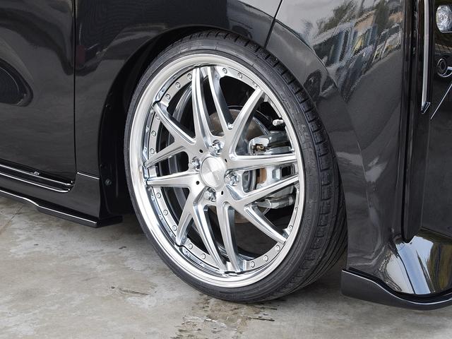 タント カスタムＲＳ　新品バタフライシステムエアロパーツ　新品ＷＯＲＫ１７インチホイール　新品ＬＵＣＣＩＮＩ１７インチタイヤ　新品ブリッツ車高調　純正９インチディスプレィオーディオ　両側電動スライドドア　純正部品有り（22枚目）