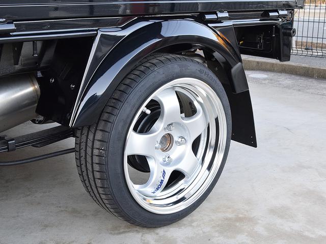 キャリイトラック ＫＣエアコン・パワステ　４ＷＤ　ＭＴ　バタフライシステムエアロ　ワーク１５インチアルミ　ハンコック１５インチタイヤ　ＬＥＤヘッドライト　キーレス　ＩＮＴＥＣ　ＬＥＤテール　クラッチオシートカバー（25枚目）
