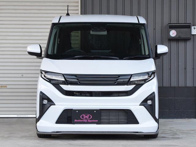 ムーヴ ＲＳ　バタフライシステムエアロパーツ・ファイナルコネクション新品車高調・ＷＯＲＫ　エモーション１６インチ新品アルミホイール・新品ＬＵＣＣＩＮＩタイヤ・純正９インチディスプレィオーディオ・左右シートシーター（7枚目）