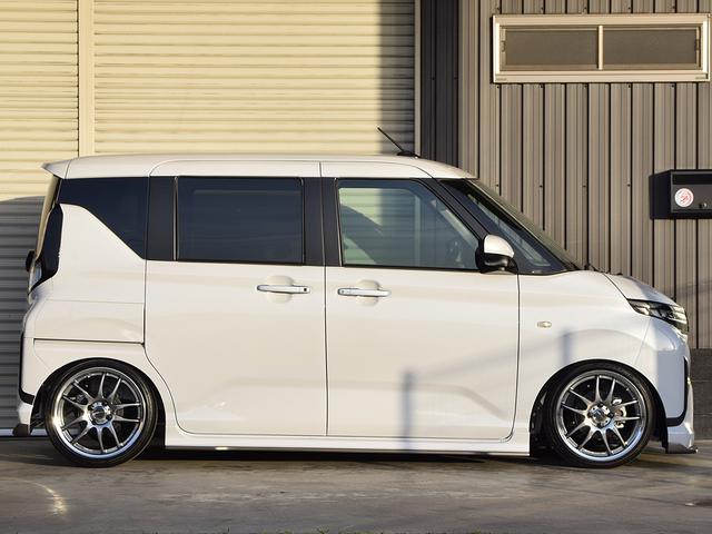 ムーヴ ＲＳ　バタフライシステムエアロパーツ・ファイナルコネクション新品車高調・ＷＯＲＫ　エモーション１６インチ新品アルミホイール・新品ＬＵＣＣＩＮＩタイヤ・純正９インチディスプレィオーディオ・左右シートシーター（10枚目）