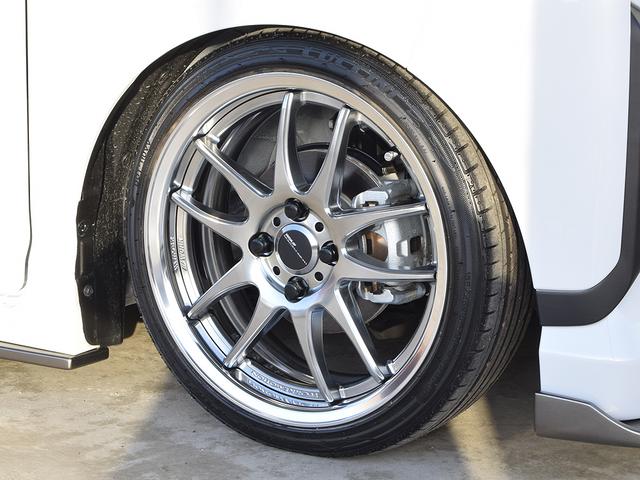 ムーヴ ＲＳ　バタフライシステムエアロパーツ・ファイナルコネクション新品車高調・ＷＯＲＫ　エモーション１６インチ新品アルミホイール・新品ＬＵＣＣＩＮＩタイヤ・純正９インチディスプレィオーディオ・左右シートシーター（23枚目）