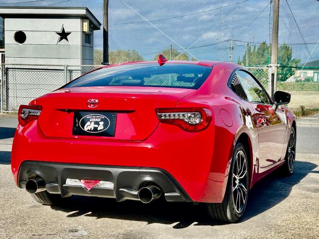 86 GT 保証1年・ロッソモデルマフラー・サイドウィンドウルバーパネル・ドラレコ・ETC(17枚目)