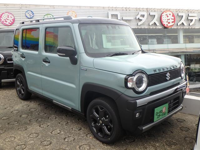 ハスラー タフワイルド　届出済未使用車　２トーンカラー仕様車　スマートキー　プッシュスタート　アイドリングストップ　ソナー　レーンサポート　ＬＥＤヘッドライト　シートヒーター（17枚目）