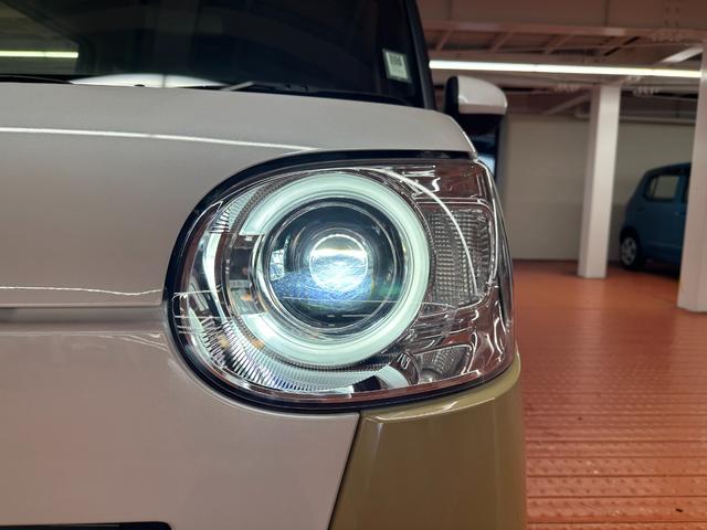 ムーヴキャンバス ストライプスＧ　届出済未使用車　ブレーキサポート　ソナー　アイドリングストップ　両側電動スライドドア　スマートキー　プッシュスタート　Ｗシートヒーター　ＬＥＤヘッドライト　オートライト　オートエアコン（10枚目）
