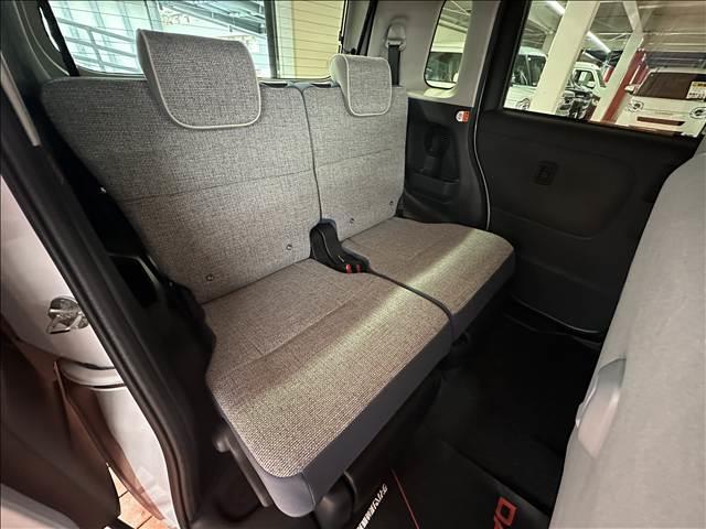 ムーヴキャンバス ストライプスＧ　届出済未使用車　ブレーキサポート　ソナー　アイドリングストップ　両側電動スライドドア　スマートキー　プッシュスタート　Ｗシートヒーター　ＬＥＤヘッドライト　オートライト　オートエアコン（18枚目）