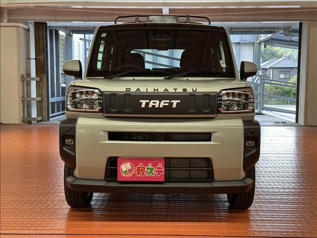 タフト Ｇ　届出済未使用車　ブレーキサポート　ソナー　バックカメラ　アイドリングストップ　Ｗシートヒーター　サンルーフ　スマートキー　プッシュスタート　ＬＥＤヘッドライト　オートライト　オートエアコン（4枚目）