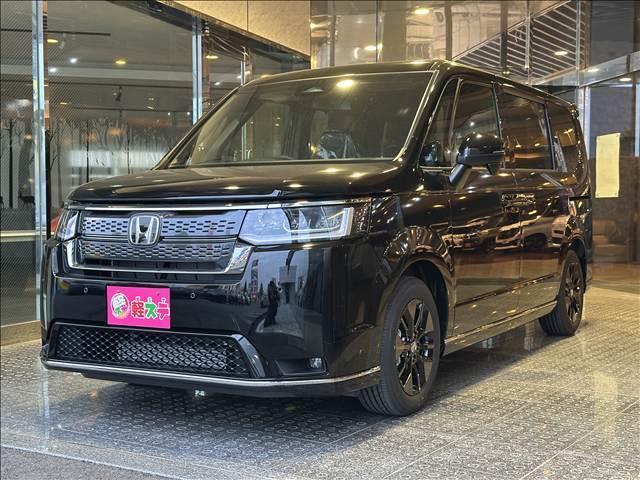 ステップワゴン スパーダ　登録済未使用車　ブレーキサポート　レーンサポート　ソナー　クルーズコントロール　両側電動スライドドア　スマートキー　プッシュスタート　ＬＥＤヘッドライト　オートマチックハイビーム　オートエアコン（4枚目）