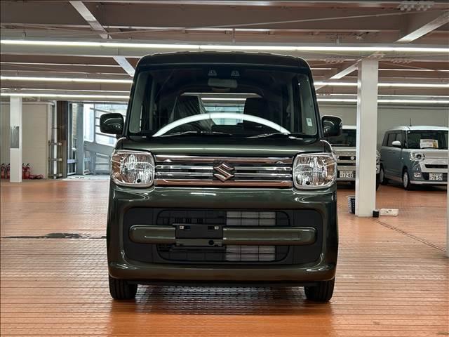 スペーシア ハイブリッドＸ　届出済未使用車　ブレーキサポート　レーンサポート　ソナー　クルーズコントロール　ＬＥＤヘッドライト　アイドリングストップ　両側電動スライドドア　Ｗシートヒーター　オートライト（4枚目）