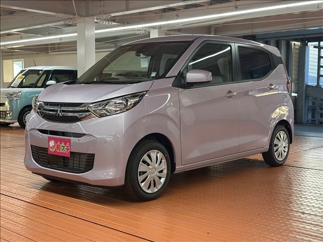 ｅＫワゴン Ｍ　届出済未使用車　ブレーキサポート　レーンサポート　ソナー　オートライト　キーレス　アイドリングストップ　Ｗシートヒーター　サイドＷエアバック　電動格納ミラー（5枚目）