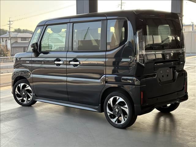 スペーシアカスタム ハイブリッドＸＳ　届出済未使用車　ブレーキサポート　レーンサポート　ソナー　両側電動スライドドア　クルーズコントロール　シートヒーター　スマートキー　プッシュスタート　オートライト　オートエアコン（7枚目）