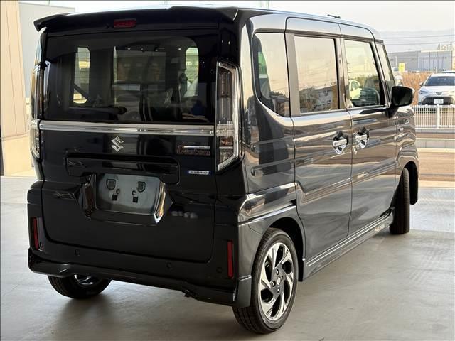 スペーシアカスタム ハイブリッドＸＳ　届出済未使用車　ブレーキサポート　レーンサポート　ソナー　両側電動スライドドア　クルーズコントロール　シートヒーター　スマートキー　プッシュスタート　オートライト　オートエアコン（9枚目）