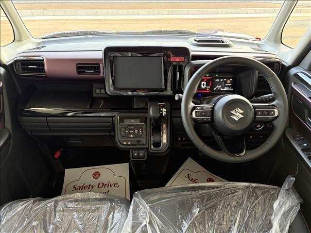 スペーシアカスタム ハイブリッドＸＳ　届出済未使用車　ブレーキサポート　レーンサポート　ソナー　両側電動スライドドア　クルーズコントロール　シートヒーター　スマートキー　プッシュスタート　オートライト　オートエアコン（11枚目）