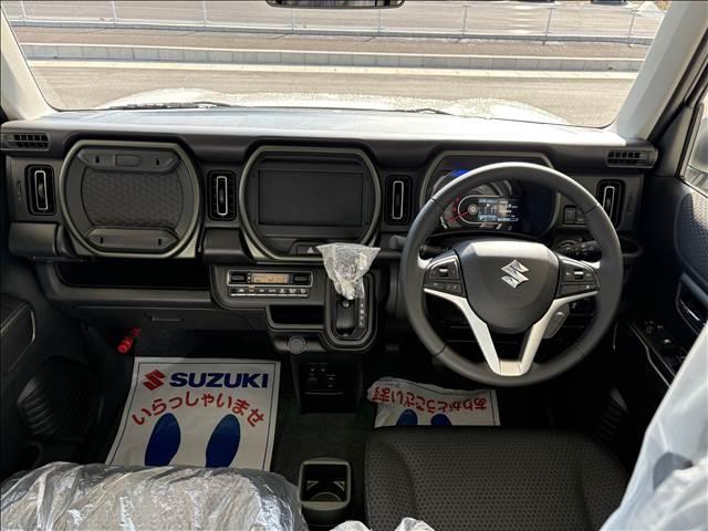 ハスラー タフワイルド　届出済未使用車　２トーンカラー仕様車　ブレーキサポート　レーンサポート　クルーズコントロール　ソナー　シートヒーター　スマートキー　プッシュスタート　アイドリングストップ　ＬＥＤヘッドライト（19枚目）